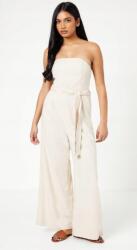 Oasis Bézs Klasszikus Overál Nyitott Vállú Hosszú Széles Szárú Oasis 44