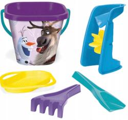 Wader Homok Játékok Homokozók Jégvarázs Frozen 5EL Vödör Szűrő Daráló (77941)