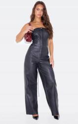 Prettylittlething Viaszolt Hosszú Overál Nyitott Vállakkal Prettylittlething 32