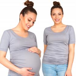 Przyszła Mama Kismama Blúz Méret 2XL/3XL Rövid Ujjú