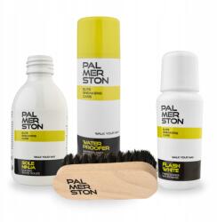 Palmerston Fehér Cipőpaszta Vízálló Impregnáló Sole Cleaner Talp Kefe (Zestaw do czyszczenia i ochrony butów)