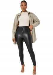 Missguided Nadrág Öko Bőr Cső Magas Állapot 36 S Spzm S