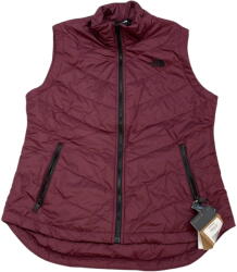 The North Face A North Face női steppelt mellény, bordó színű, L-es méret