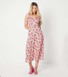 Dorothy Perkins Rózsaszín Midaxi Klasszikus Ruha Virágmintás Vállpántokkal Dorothy Perkins 38
