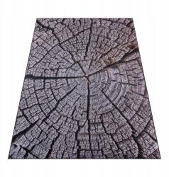 StandHeiz Barna Szőnyeg 160X220 CM Hálószoba Nappali Fatörzs Befőttes Üveg Fa Bcf (58D)