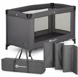 Petite&Mars Utazóágy Koot Lite Dark Grey (8596202017738)