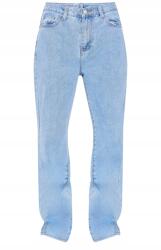 Prettylittlething Kék Magas Derekú Farmer Nadrág Prettylittlething 32-ES