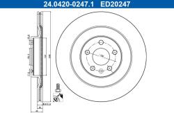 ATE Disc frana New Original Polestar 2 ATE 24.0420-0247.1 (24.0420-0247.1)