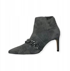 Charles David női bokacsizma cipzárral, tűsarkú, 36-os méret (A/2-C-5-3)