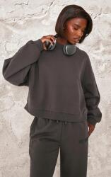 Prettylittlething Sötétszürke Klasszikus Hosszú Ujjú Pullóver Kerek Nyakú Prettylittlething L