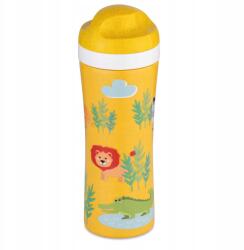 Koziol Kulacs Sárga Gyerekeknek Állatos Vizes Palack 400ml (1457681)