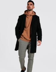 Boohooman Fekete Klasszikus Átmeneti Kabát Egysoros Gallér Boohooman L