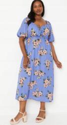 Dorothy Perkins Kék Klasszikus Ruha Virágmintás Rövid Ujjú Dorothy Perkins 46