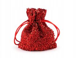  Ajándéktasak tasak piros 8x10cm ajándék dekorációs ajándék (930341)