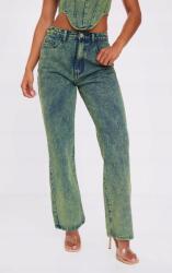 Prettylittlething Zöld Farmer Nadrág Hosszú Egyenes Szárú Prettylittlething 36