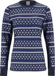  Női Termo Pulóver Kari Traa Lune Ls, Size M, azúrkék, 91% poliészter (7048652934901)