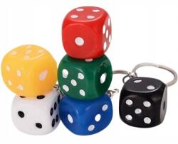  Kulcstartó Kocka játék 2cm medál Kulcstartó Táskák Játék (BNTRADE_KOSTA 1)