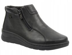 Helios Női Bakancs Helios 786 Fekete Kényelmes Természetes Bőr Tompa H Plus (786.011)