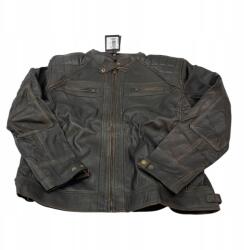  Real Leather Férfi bőr dzseki, fekete, Size 3XL, 100% bőr