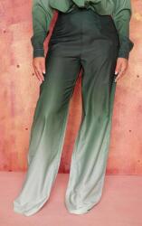Prettylittlething Zöld Ombre Nadrág Hosszú Szárú Magas Prettylittlething 34