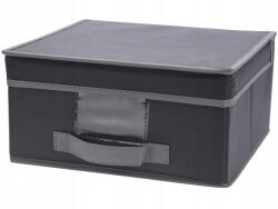 Storage Solutions Textil Fedéllel Ellátott Összecsukható Tárolódoboz 44x33x22 CM többfunkciós ruhákhoz (8719202095852)