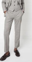  Szürke Klasszikus Hosszú Nadrág Egyenes Szárú Cipzáras Debut London 56-OS