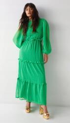 Warehouse Zöld Ruha Maxi Ruha Hosszú Ujjú Warehouse 36/38