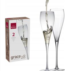 Rona Grace Pezsgős Pohár 280ML 2 Db-os Szett (090356)