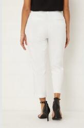 Wallis Fehér Sima Nadrág Magas Derekú Egyenes Szárú 7/8 Wallis 40