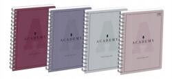 Interdruk Spirálos Jegyzetfüzet B5/100K Academy Kockás (5DB) (5902277306364)