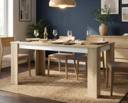 PRS-FRANCE Étkezőasztal Morphos japán tölgy, fehér (PRS00189-2026)