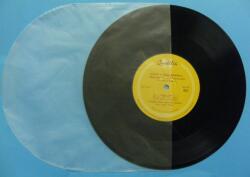  Katta 10inch antisztatikus belső fólia / gramofonlemezekhez is (lekerekített) 25cm-es lemezekhez