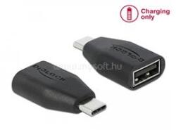 Delock USB adatblokkoló USB Type-C csatlakozó - USB A-típusú aljzat (DL66528) (DL66528)