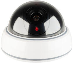 Somogyi Elektronic HSK150 dóm álkamera, villogó piros LED, be/ki kapcsolható a fényjelzés, gyors és könnyű felszerelés mennyezetre vagy oldalfalra, elemes tápellátás - digibolt