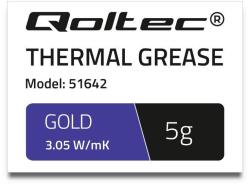 QOLTEC Pasta termica 3.05 W/m-K 5g Gold (51642) - pcone