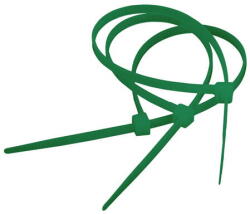  Fasete 200x4.5 Nylon Verde Set 100buc (nar12223r)
