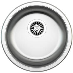 MOFÉM EVO2 Rozsdamentes egymedencés kerek mosogatótálca 760012806 (760012806)