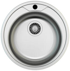 MOFÉM Infinite Rozsdamentes egymedencés kerek mosogatótálca 760012807 (760012807)