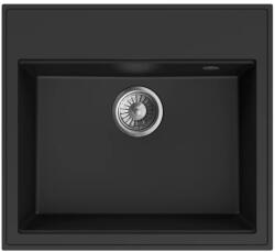 MOFÉM Zenit Gránit egymedencés mosogatótálca metál fekete 760012801N3 (760012801N3)