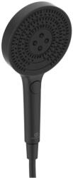 Ideal Standard Idealrain Solos - Pălărie de duș, 3 jeturi, EcoFlow, negru mătăsos A7896XG (A7896XG)