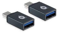Conceptronic DONN03G USB-C - USB-A OTG Adapter, 2 db (DONN03G)