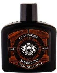 Dear Barber Shampoo 250 ml sampon hajra és szakállra férfiaknak