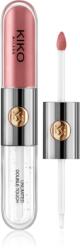 KIKO Unlimited Double Touch hosszantartó folyékony rúzs fénnyel árnyalat 120 Rosy Mauve 6 ml