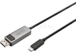 ASSMANN 2m Usb Type C - Dp Cable 8k30hz Hbr3 Alu Housing Black (digitus_db-300334-020-s) (digitus_db-300334-020-s)