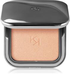 KIKO Milano Glow Fusion Powder Highlighter kompakt púderes élénkítő arcra árnyalat 02 Heavenly Gold 5 g