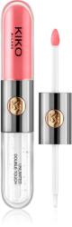KIKO Unlimited Double Touch hosszantartó folyékony rúzs fénnyel árnyalat 112 Satin Peach Rose 6 ml