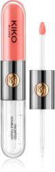 KIKO Unlimited Double Touch hosszantartó folyékony rúzs fénnyel árnyalat 113 Satin Coral 6 ml