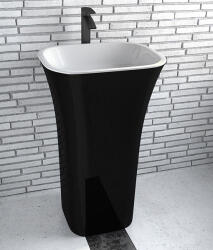 Besco ASSOS B&W szabadonálló mosdó