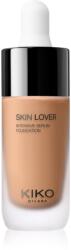 KIKO Milano Skin Lover Intensive Serum Foundation tartós folyékony alapozó hidratáló hatással árnyalat 5WO Warm Olive 20 ml