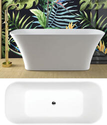 Besco ASSOS S-LINE szabadonálló kád - szerelvenycenter - 549 990 Ft